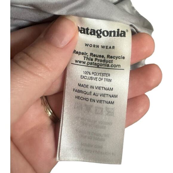 Patagonia Women's Los Gatos Fleece Vest In Gray Size XS - Picture 6 of 8